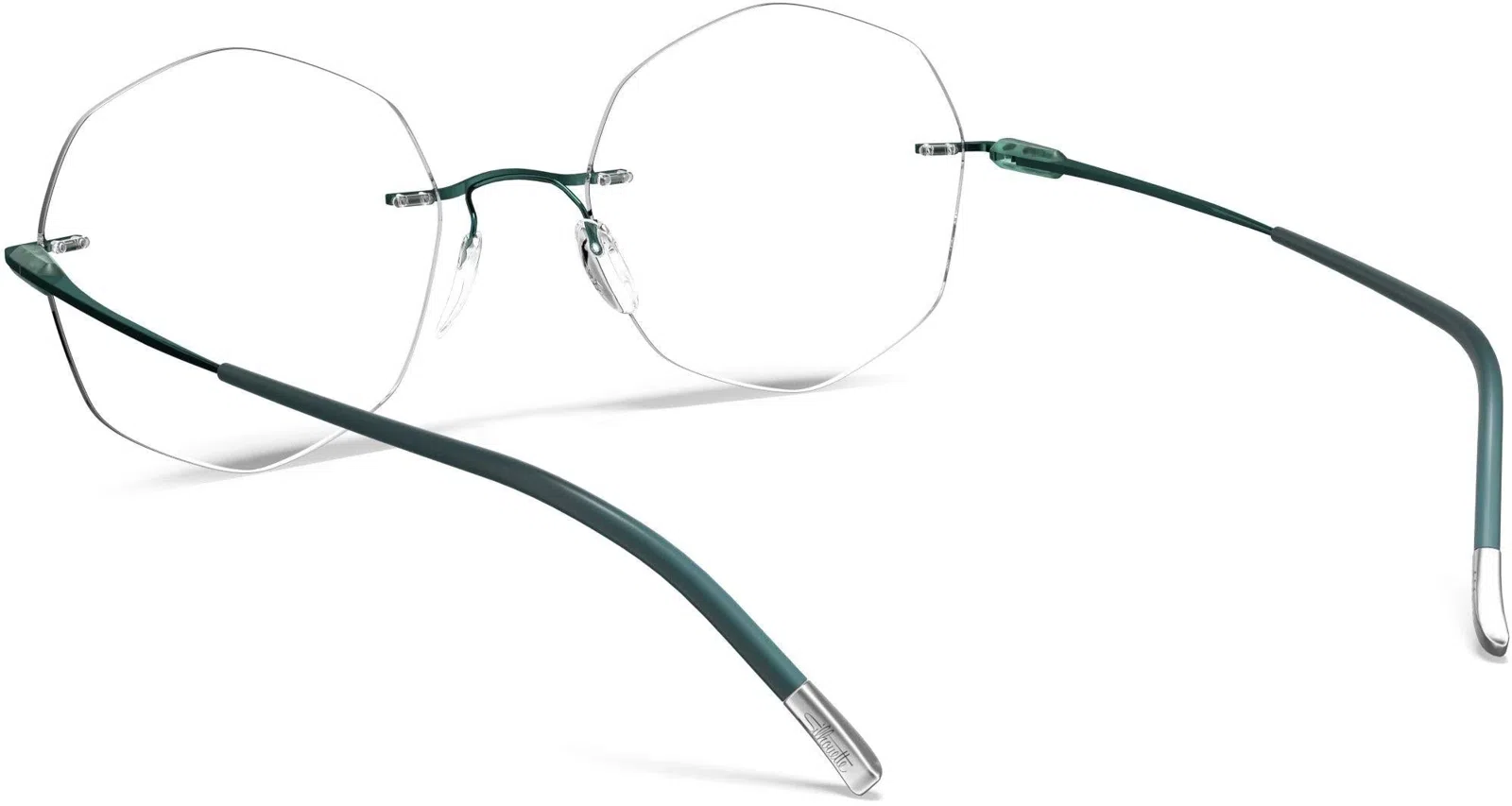 Silhouette Purist Color Groove Demo Rimless 5561 Eyeglasses - view 48